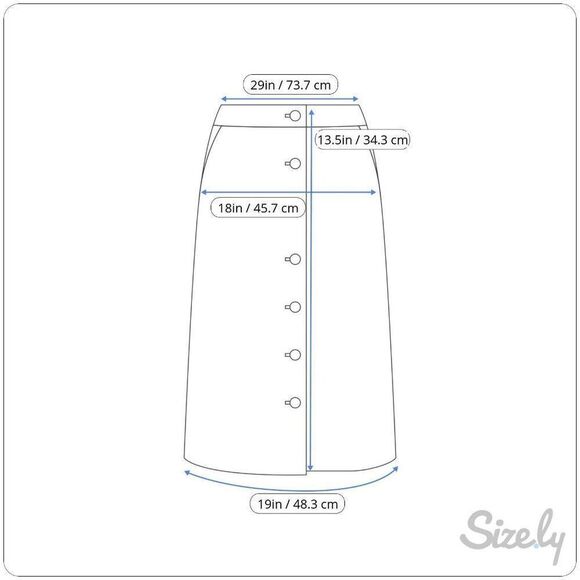 Union Bay Button Fly Denim Skirt Women's Size 3 Medium Wash Blue Jean - Picture 2 of 10